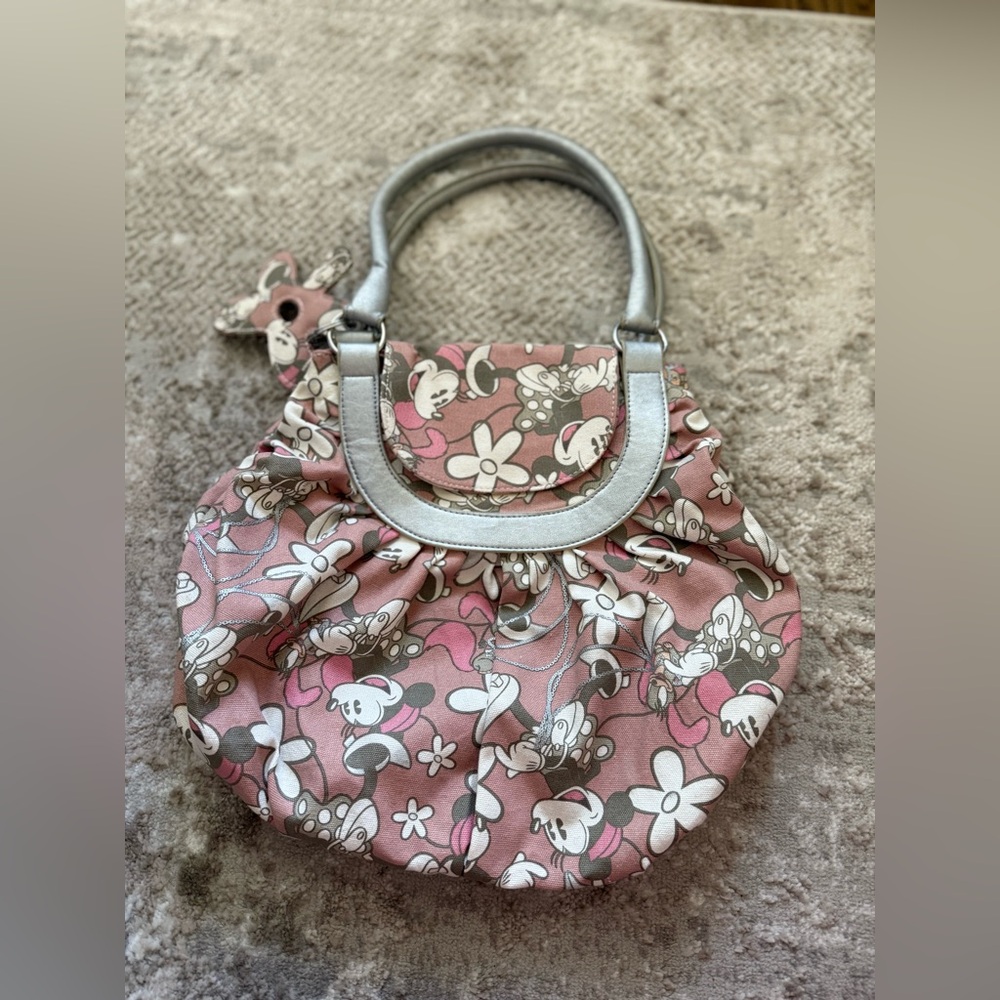 Disney Pink and Silver Character Bag